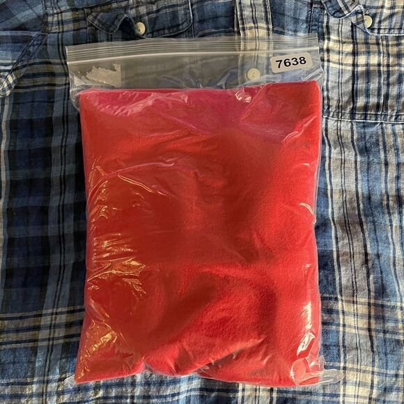 Vintage Russell Athletic Sweatshirt Mens Large Red Blank 90s Retro - Picture 14 of 14